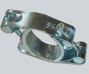 HEAVY DUTY DOUBLE BOLT PIPE CLAMP